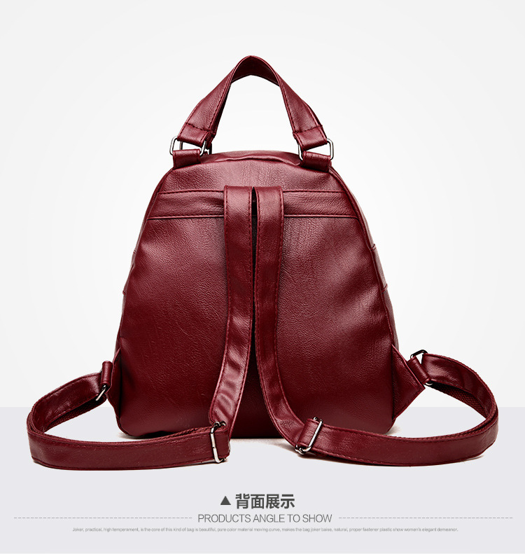 embroidery shoulder bags girls soft backpacks