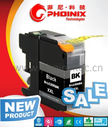 Printer Consumble LC-20E compatible brother MFC-J5920DW printer inkjet cartridge with chip