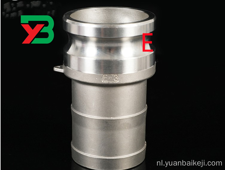 Roestvrijstalen snelle connector e