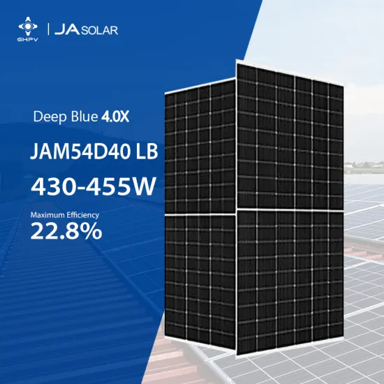 JA Solar Panels: 430W to 455W MBB Mono PERC Photovoltaic Panels for Rotterdam Warehouse
