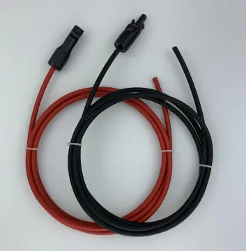 PV extension cable with MC4 connector