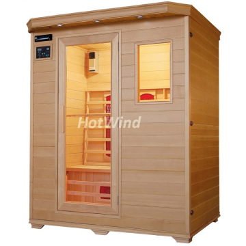 Plug and Play for 2-3 People Sauna Cabin Far Infrared Sauna Room Sek-B