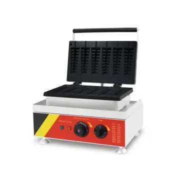 Electric lolly waffle stick maker