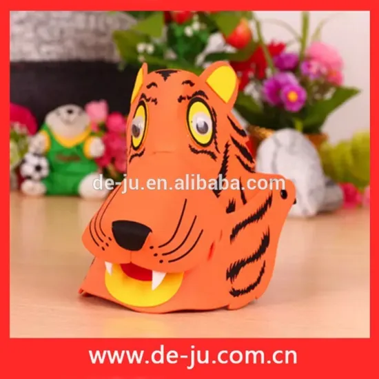 Children Favor Large Tiger Head Foam Party Hat
