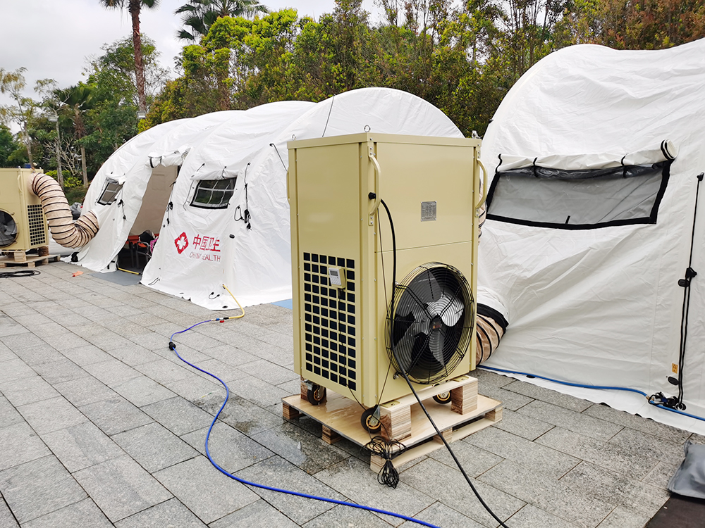 Instalación fácil de aire acondicionado portátil de carpa grande