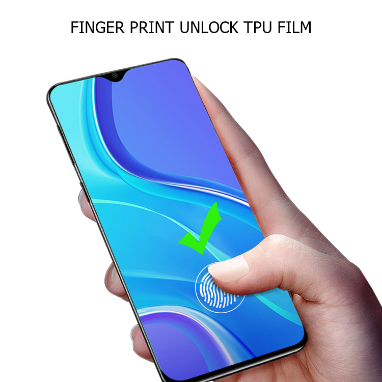 Fingerprint Unlock Screen Protector for Redmi Note 9 Pro