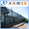 Powder coated horizontal garrison fence