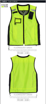 latest fashionable high quality cotton reflective vest