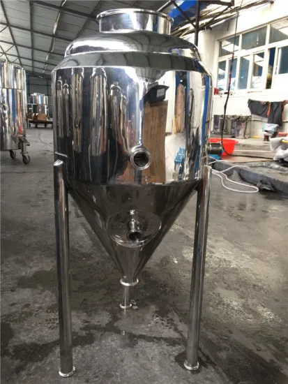 Stainless Steel Jacket Tank with Three Levels for Fermentation