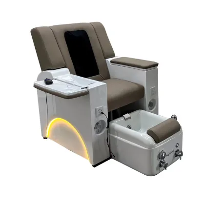 Luxury Human Touch Massage Sofa Chair for Modern Nail Spa Salon