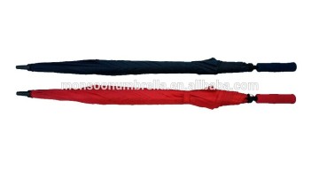 manual open golf umbrella windproof fiber glass frame