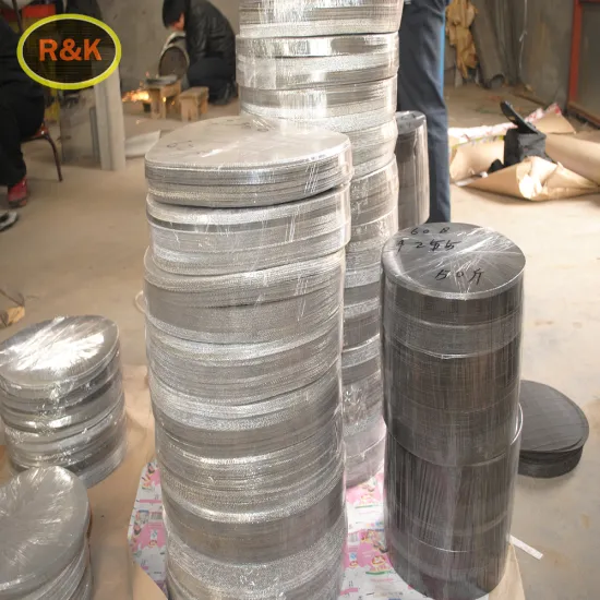 stainless steel wire mesh disc for coffee filters