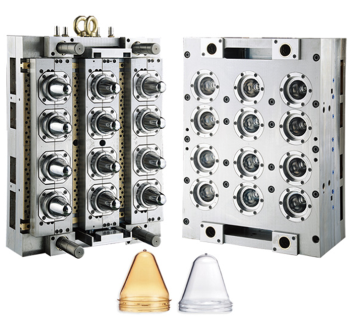 750g Plastic PET Preform 48 Cavity Mold Injection Molding Machine