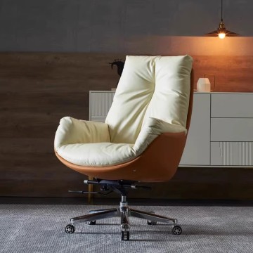 Adjustable Height Modern Home Office Swivel Chair for Comfortable Workspace