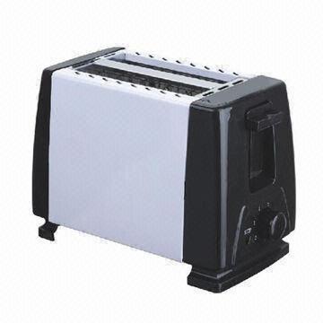 Electric toaster, CE and GS certified, RoHS Directive-compliant