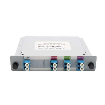 OEM Fiber Optic WDM MUX DEMUX Cassette Type for 5G Network (6-18 Channels)