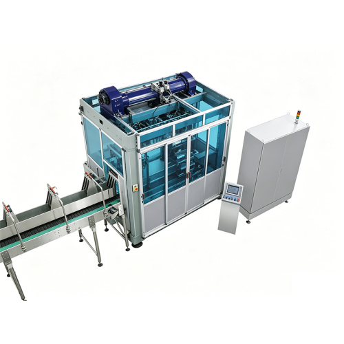 Автоматическая машина для упаковки в картонные коробки