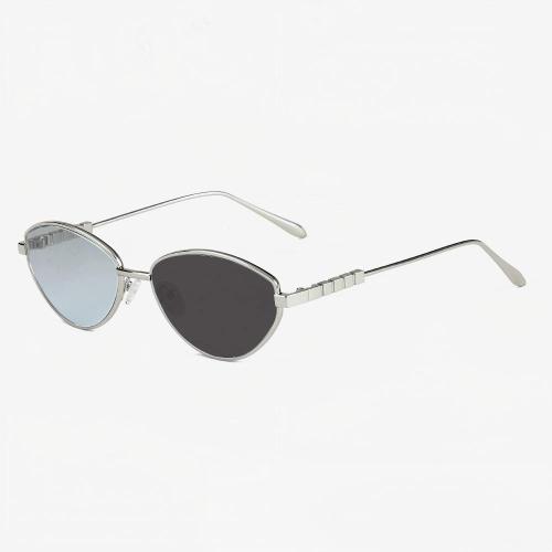 Fashion Casual Vintage Metal Cat Eye Photochromic Sunglasses