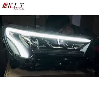 KLT New Arrival LED Headlight Projector Lens for Hilux Revo Rocco 2021-2024