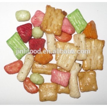 Grain snacks colored rice cracker