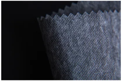 Polyester garment nonwoven fusible interlining lining fabric