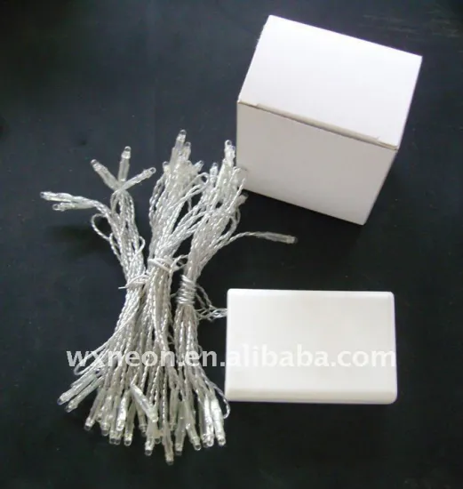 20 leds white battery light