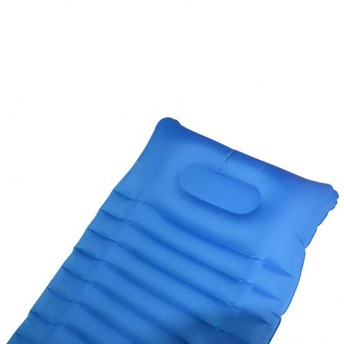 Inflatable Sleeping Pad Thick Self Inflating Camping Air Mattress With Pillow Supplier
