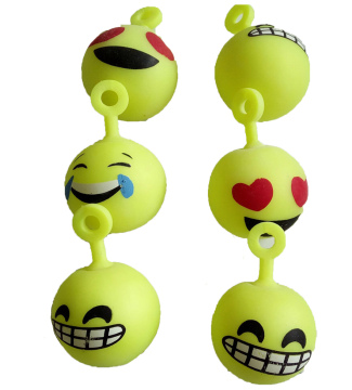 Emoji flashing yoyo ball
