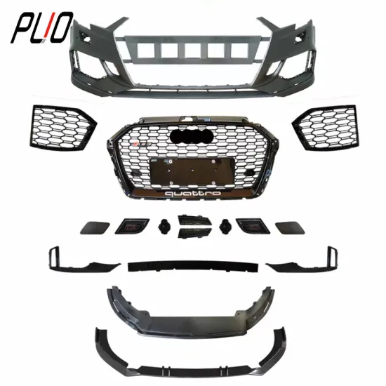 Factory Direct Audi A3 Modified RS3 Body Kits - Front Bumpers, Grille, Side Skirts, and More