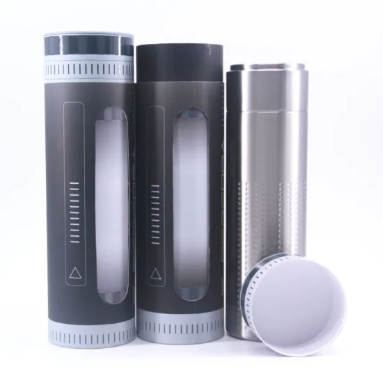 Kraft paper cosmetic packaging paper tube gift box