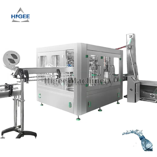 8-8-3 Rotary 3-in-1 Small Scale Drinking Water Filling Machine for Startup