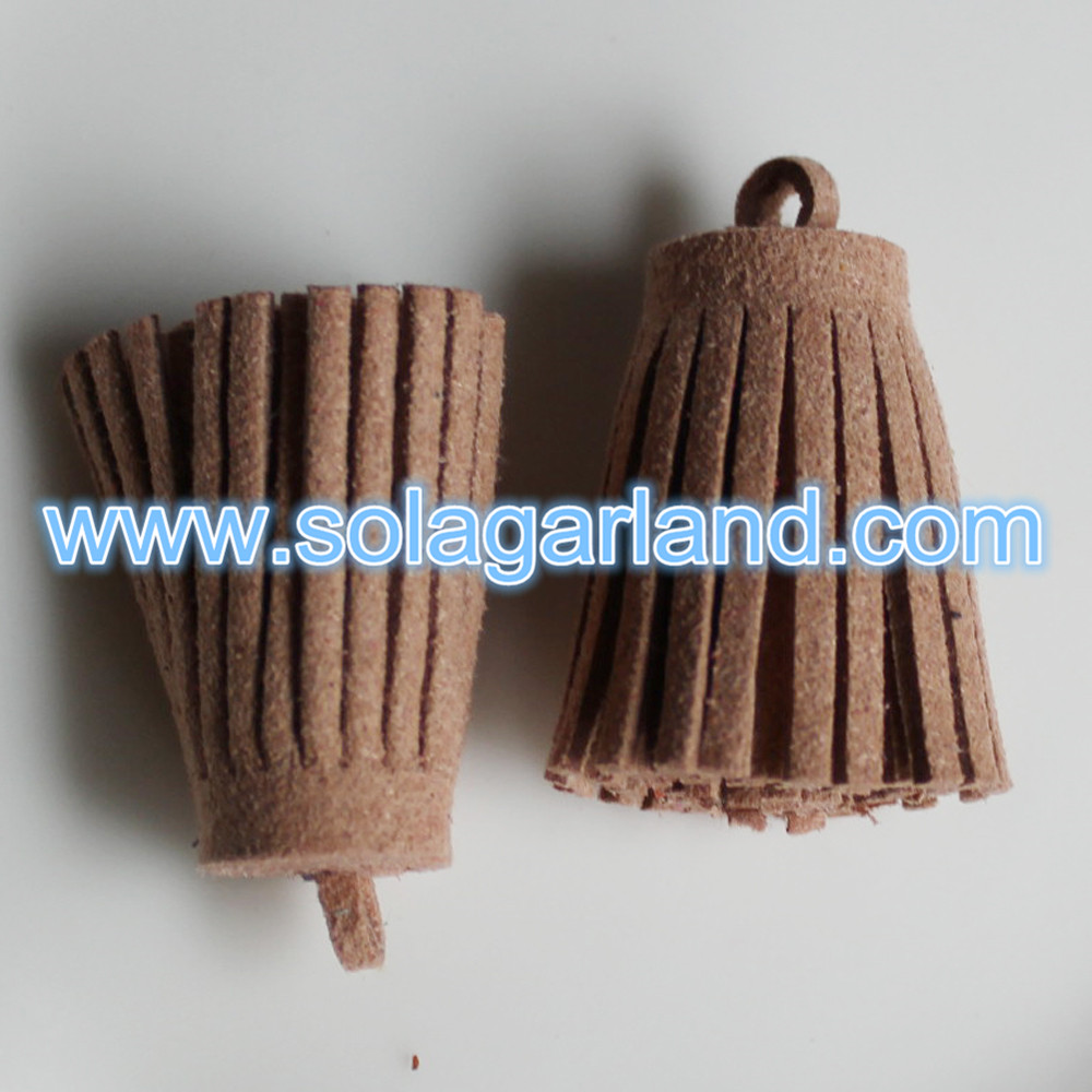 Imitation Suede Leather Tassel