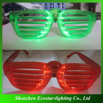 China Supply LED Flashing Shutter Glasses for Nightclub Decoration