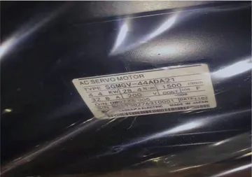 SGMGV-44ADA21 Yaskawa Single Phase With Encoder Module