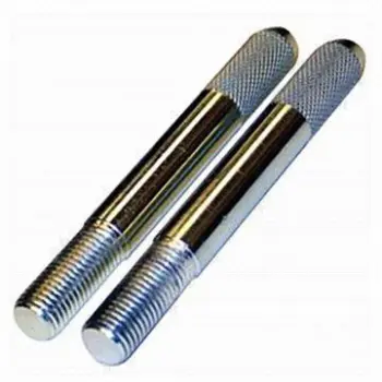 Stainless Steel Threaded and Knurled Rods by CNC Machines
