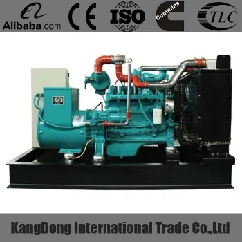 Hot sale 375kva natural gas generator approved by CE