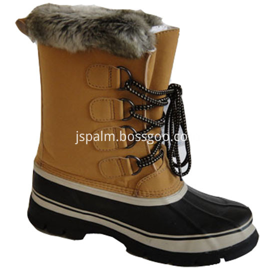 Anti-Skidding Rubber Outsole Snow Boots