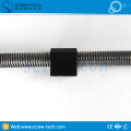 Trapezoidal lead screw with diameter 20mm lead 04mm