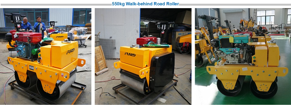 Hand Operated Mini Road Roller Compactor