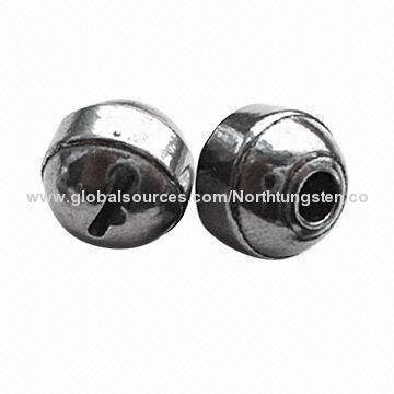 Tungsten alloy ball weight for fishing, metal injection molding