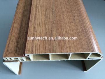 Hot sale in Israel Water proof door frame with pvc film coated
