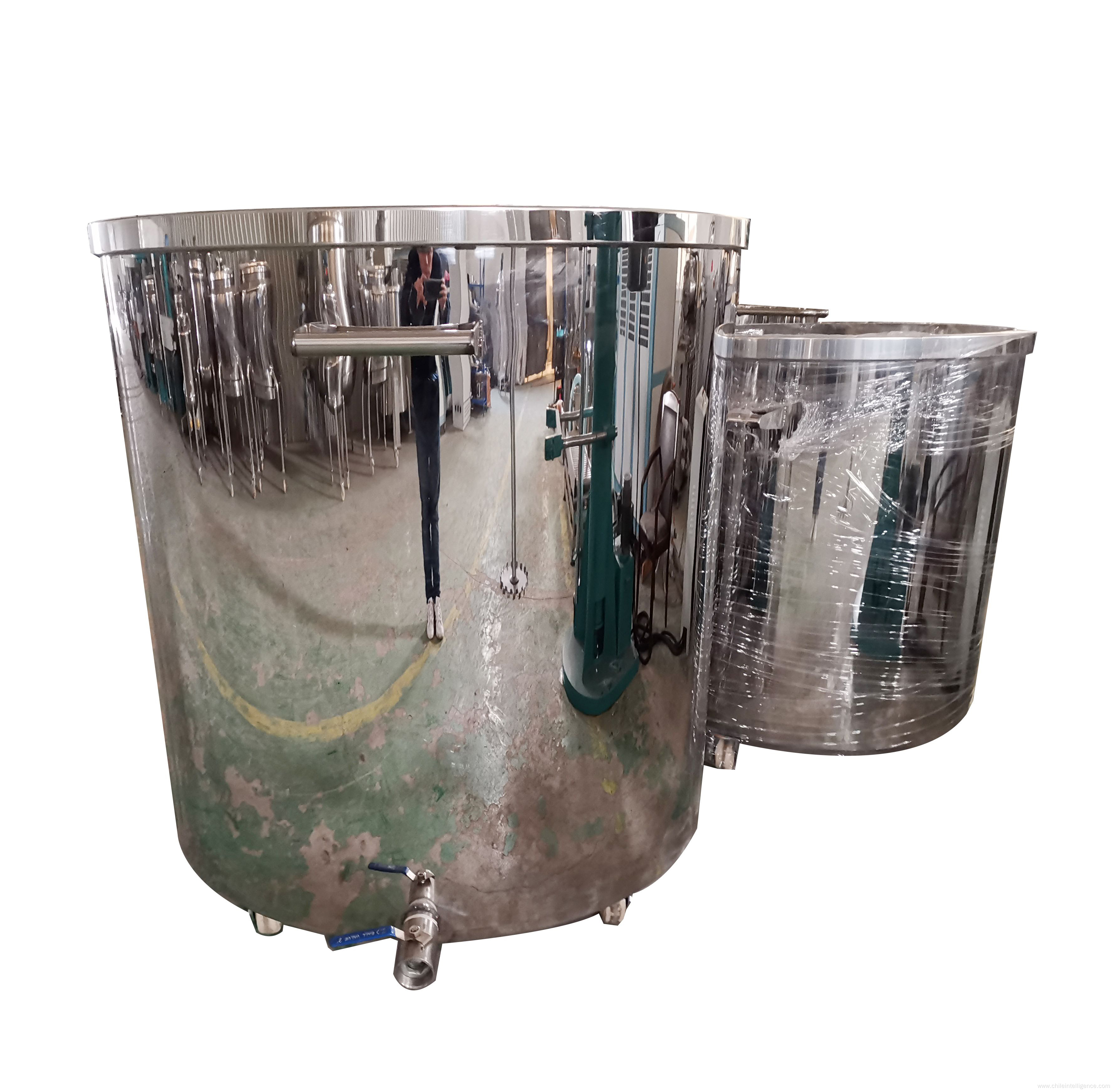 Movable tank Customized stainless steel mixing tank