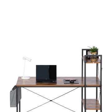 Wholesale Modern Home Office Desk with Wooden Structure, Storage Shelf, and Writing Table - Eisdir MSR2