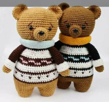 Amazon INS hot Crocheted children's toy cute animals Children's gift Children's house baby gym frame decoration