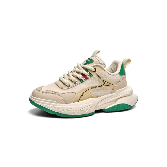 Custom Chunky Fashion Sneakers: Comfortable Mesh Upper Men's Walking Shoes OEM