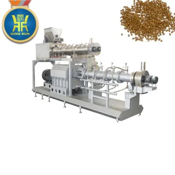 Aquaculture fish feed processing machine
