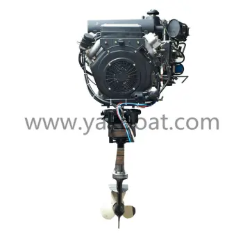 25HP 2-cylinders Air-cooled Diesel Suzuki Outboard Motors