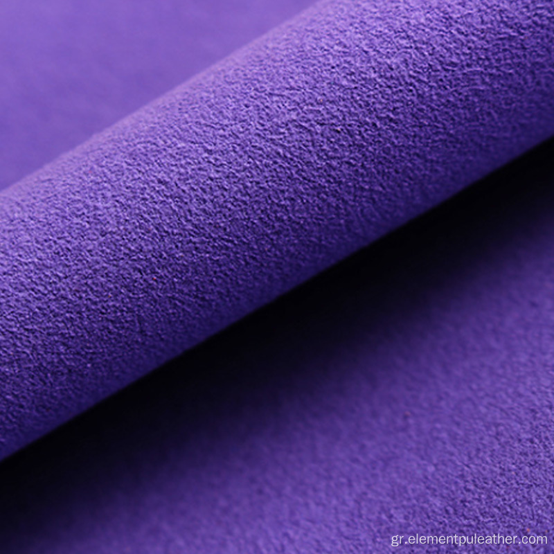 Microfiber Suede μαύρο υλικό για κουτί σετ κοσμημάτων