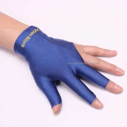 Breathable 3-Finger Billiard Gloves for Customized New Fashion