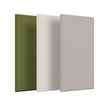 Painéis de parede acústicos de tecido personalizados para salas de recepção